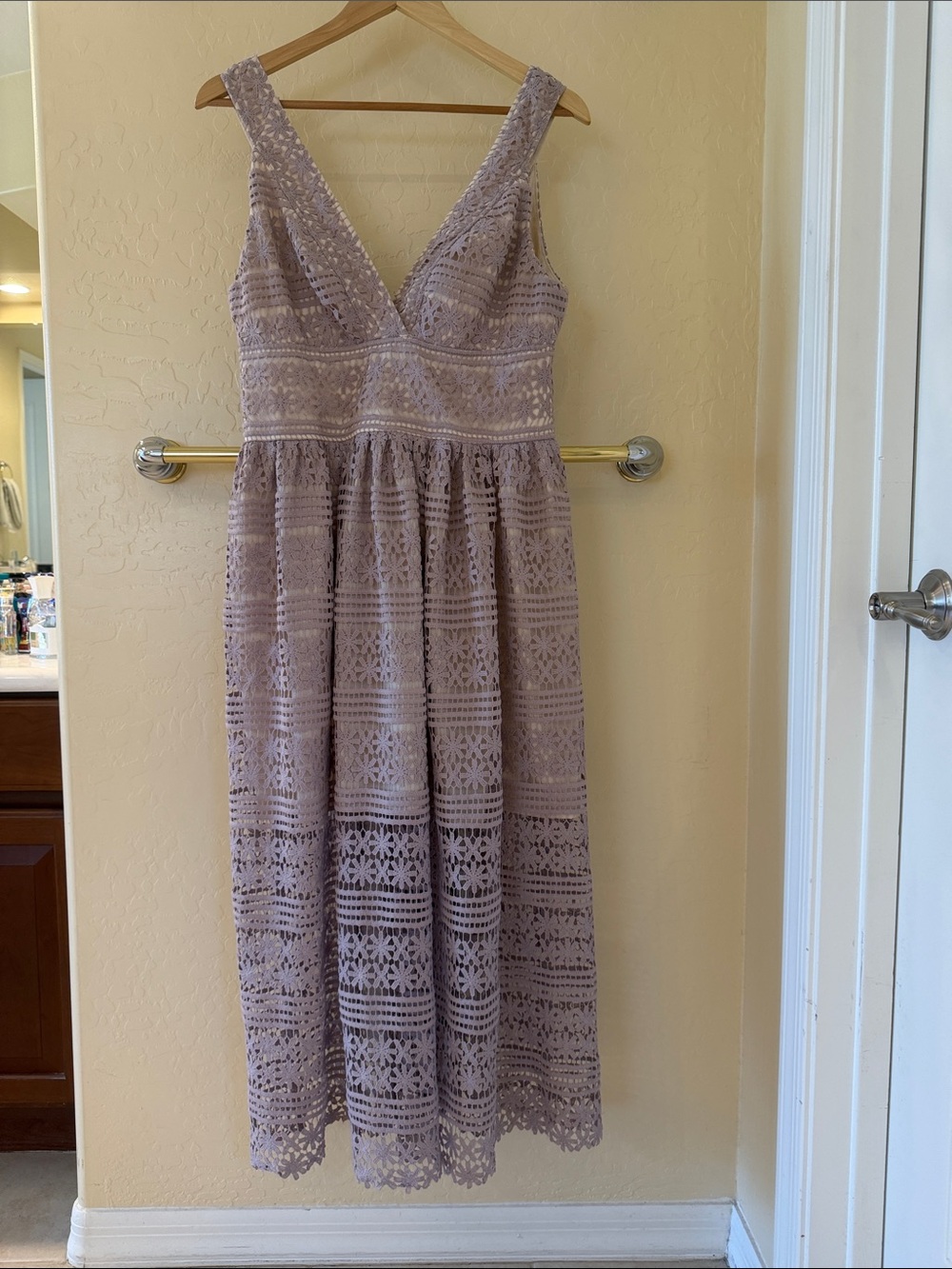Lilac Lace Dress